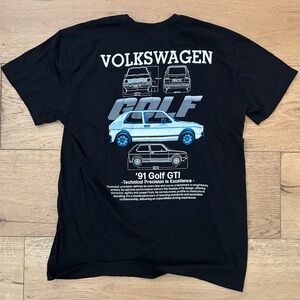VW Golf Gti Black Shirt